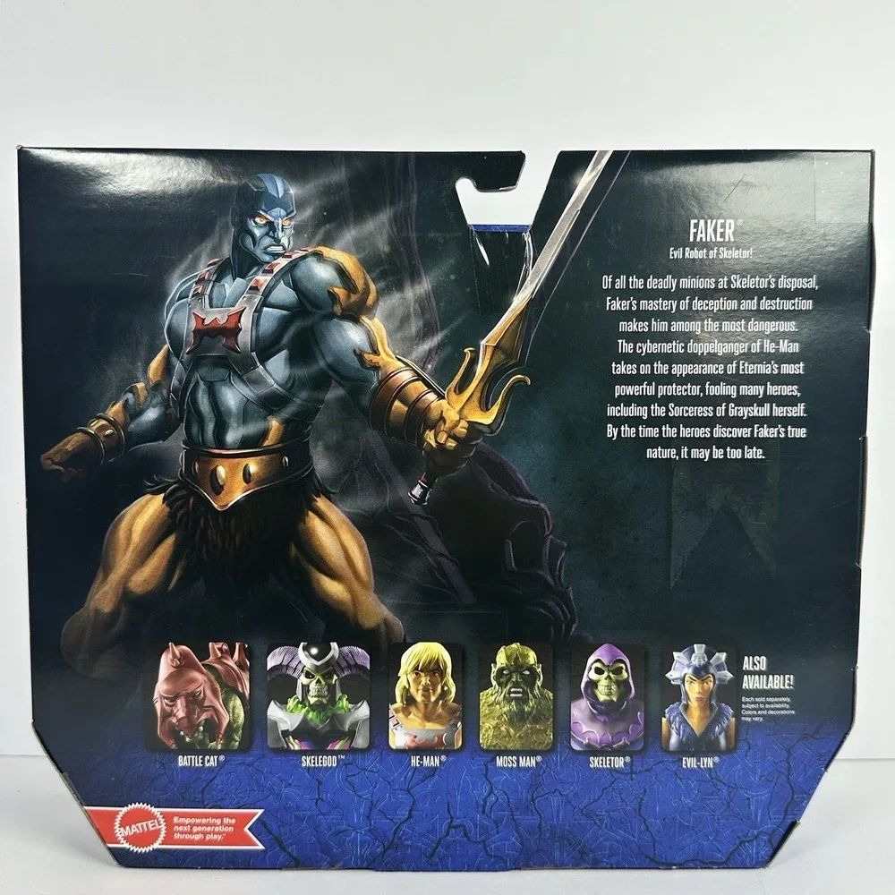Masters Of The Universe Revelation Faker Deluxe Action Figure Mattel Netflix